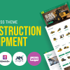 ProRange - Construction Equipment WordPress Theme