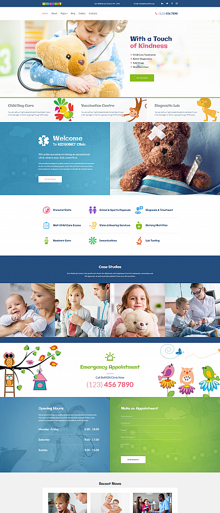 Template #100707 Doctor Med Webdesign Template - Logo template Preview