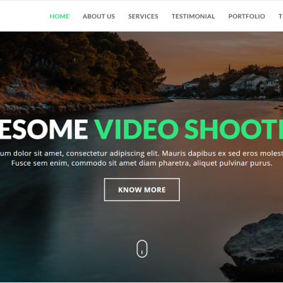 Plantilla Para Página De Aterrizaje Kavli - Photography #100746