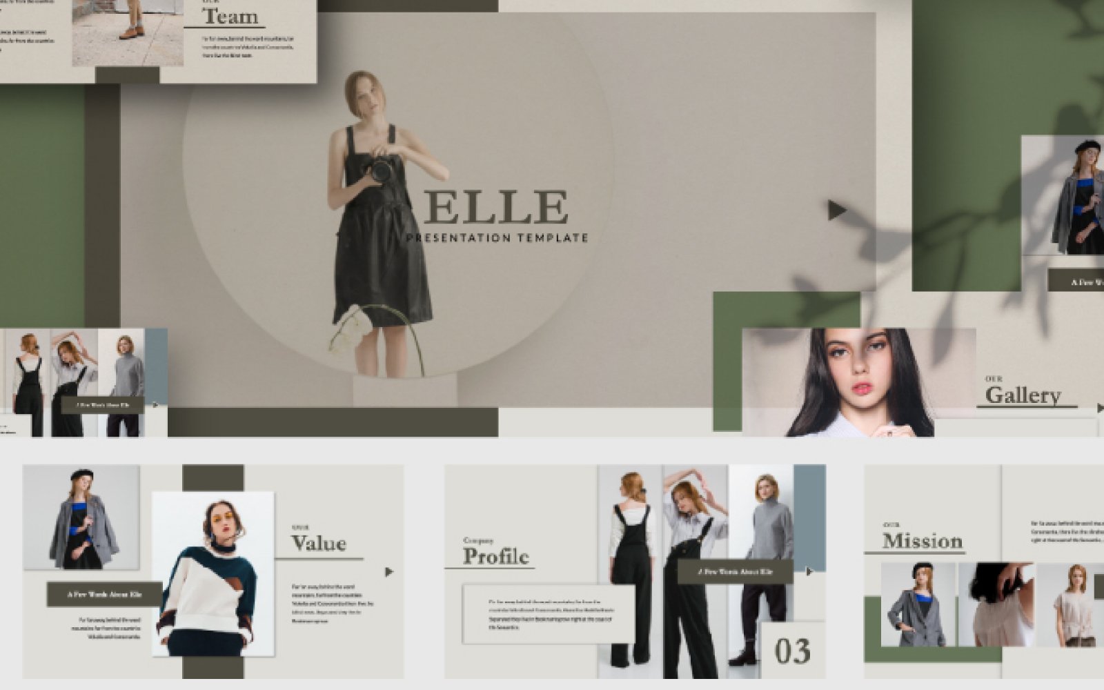 Kit Graphique #100797 Agence Marque Divers Modles Web - Logo template Preview