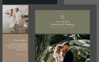 Wedding - Responsive Newsletter Template