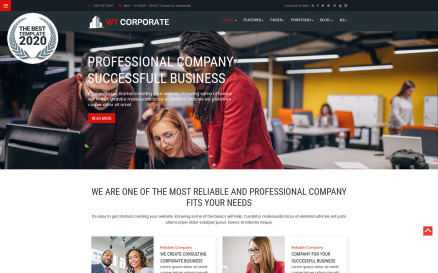 WT Corporate Business Joomla Template