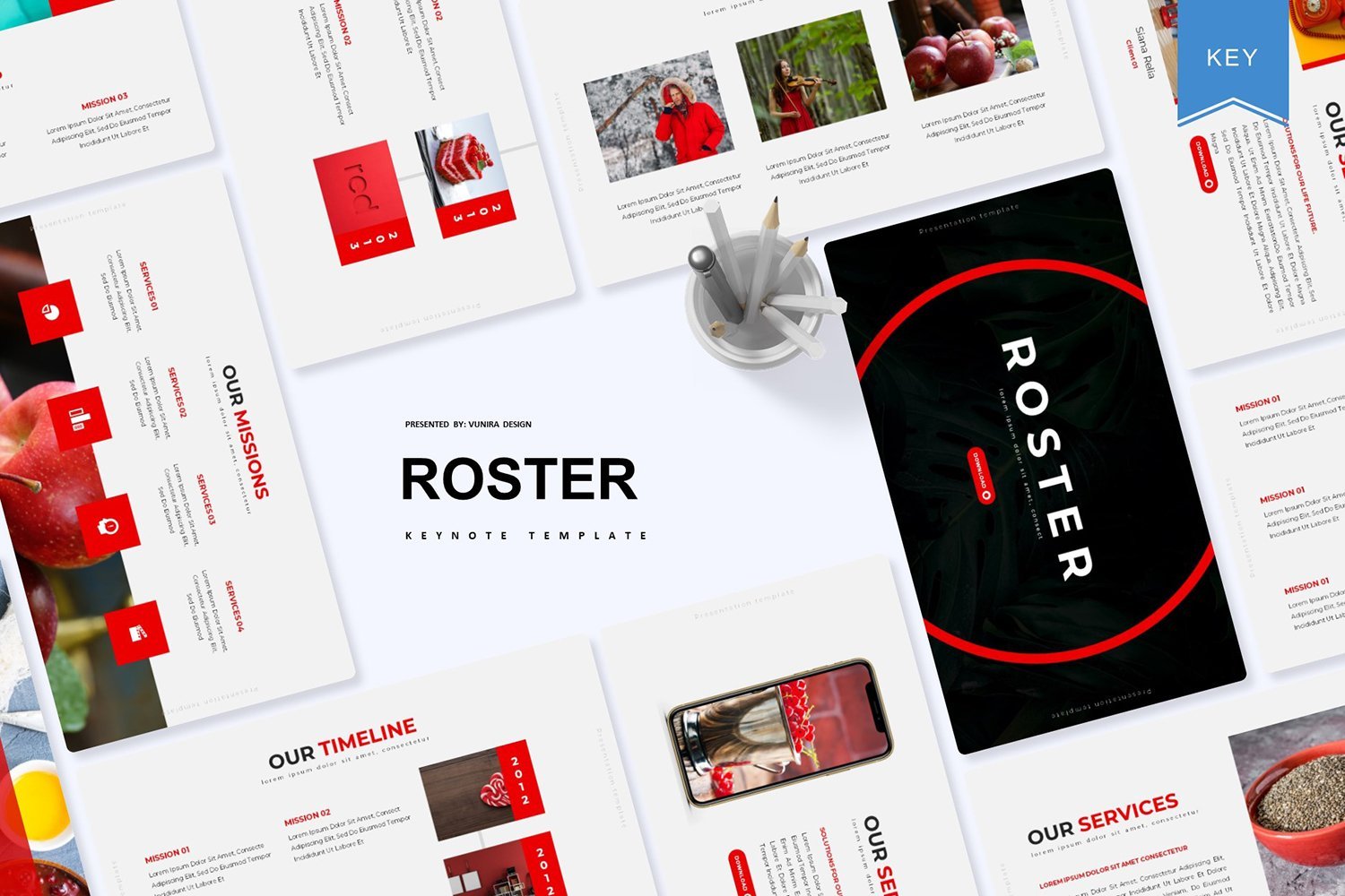 Template #100835 Design Roster Webdesign Template - Logo template Preview