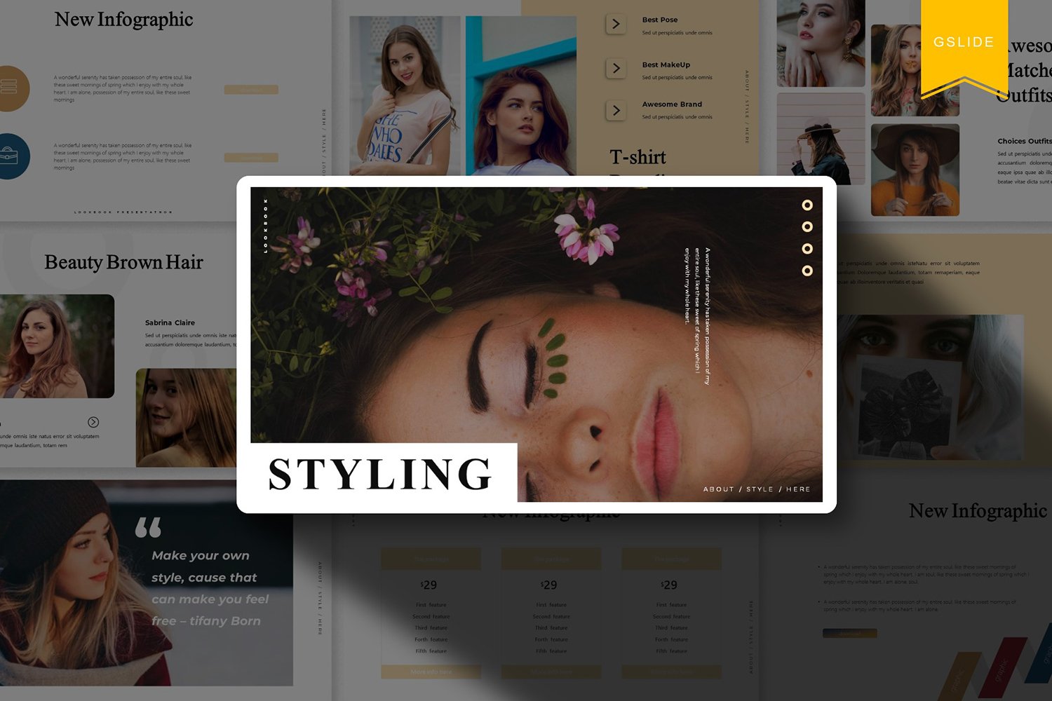 Template #100866 Style Beauty Webdesign Template - Logo template Preview