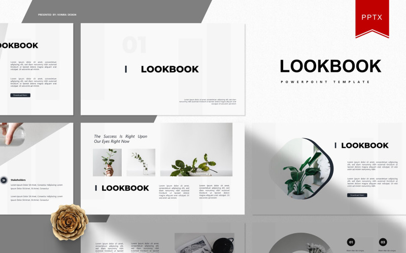 Lookbook | PowerPoint template PowerPoint Template