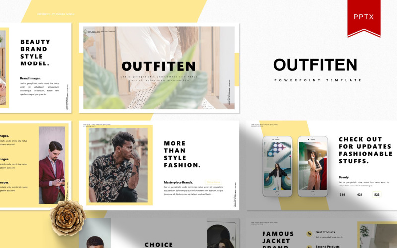 Outfiten | PowerPoint template PowerPoint Template