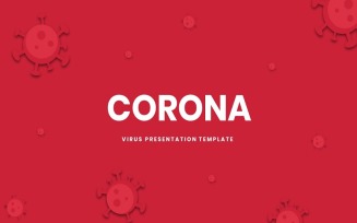 Corona - Presentation PowerPoint template