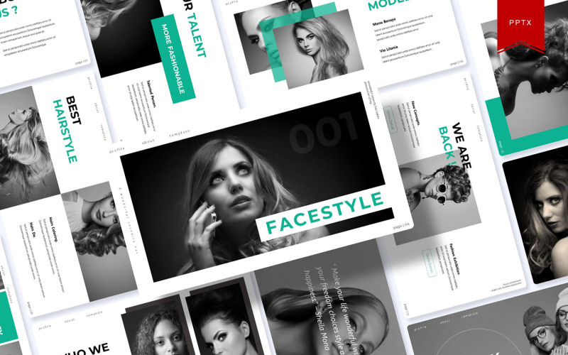 Fecestyle | PowerPoint template PowerPoint Template