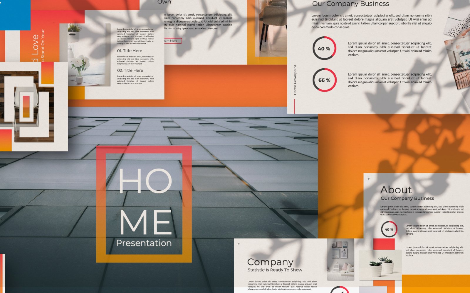 home presentation template