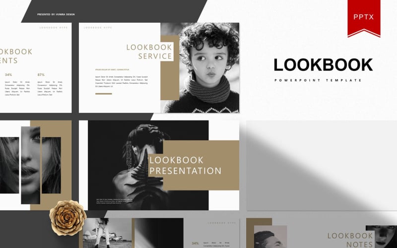 Lookbook | PowerPoint template PowerPoint Template