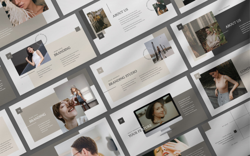 Silly Presentation PowerPoint template PowerPoint Template