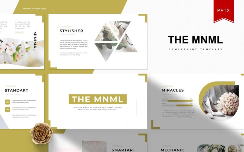 The Mnml | PowerPoint template PowerPoint Template