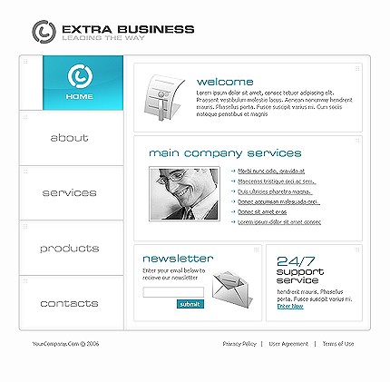 Website Template #10186
