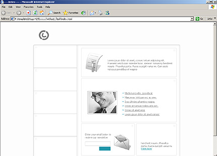 Website Template #10186