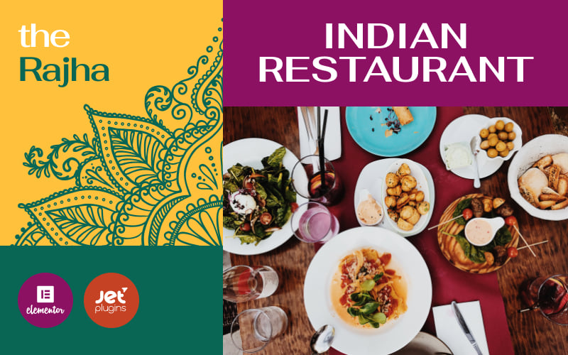 Kit Graphique #101013 Indian Restaurant Divers Modles Web - Logo template Preview