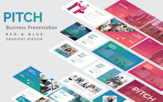 Pitch Presentation PowerPoint template