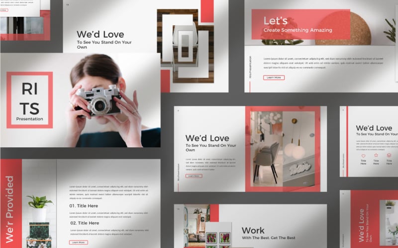 rits Presentation PowerPoint template PowerPoint Template