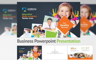 Going Up PowerPoint template