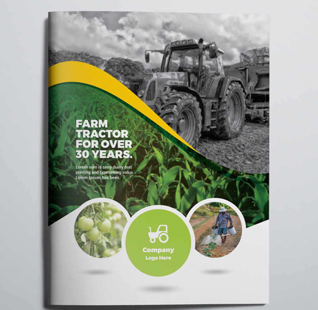 Garden Farm agriculture Project Proposal Corporate Identity Template ...