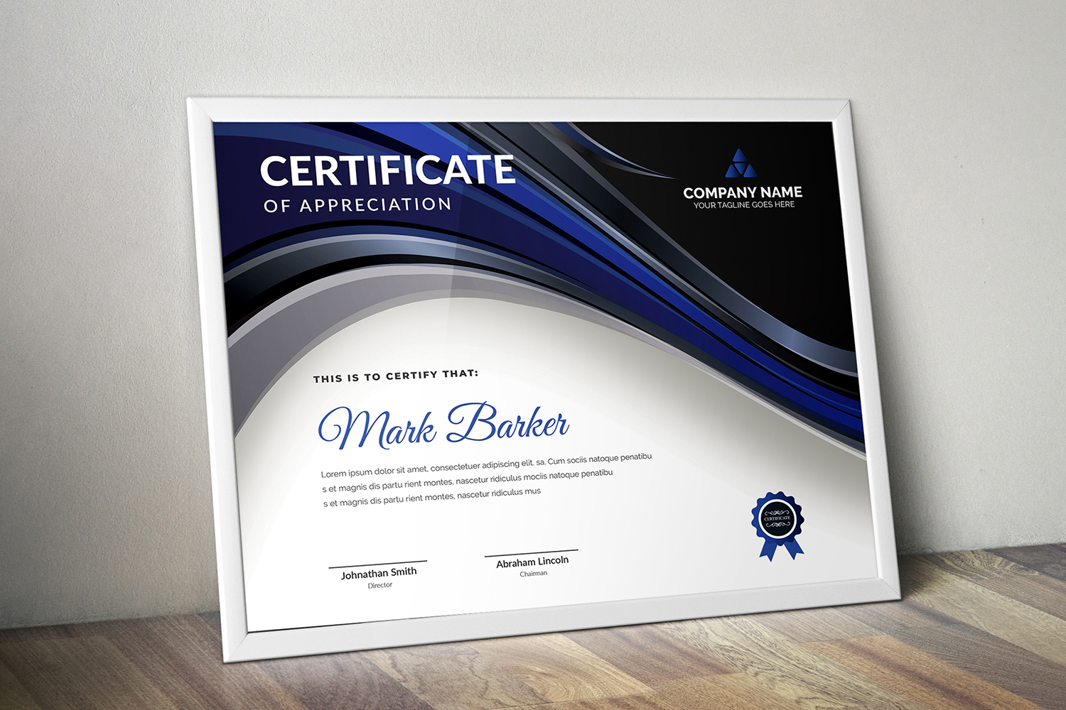 Kit Graphique #101316 Certificate Entreprise Divers Modles Web - Logo template Preview