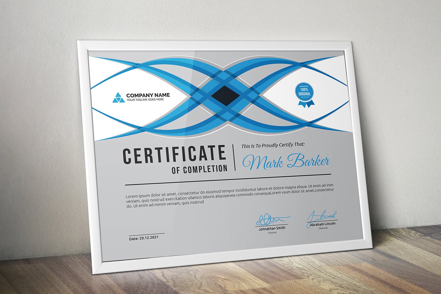 Kit Graphique #101319 Certificate Corporate Divers Modles Web - Logo template Preview