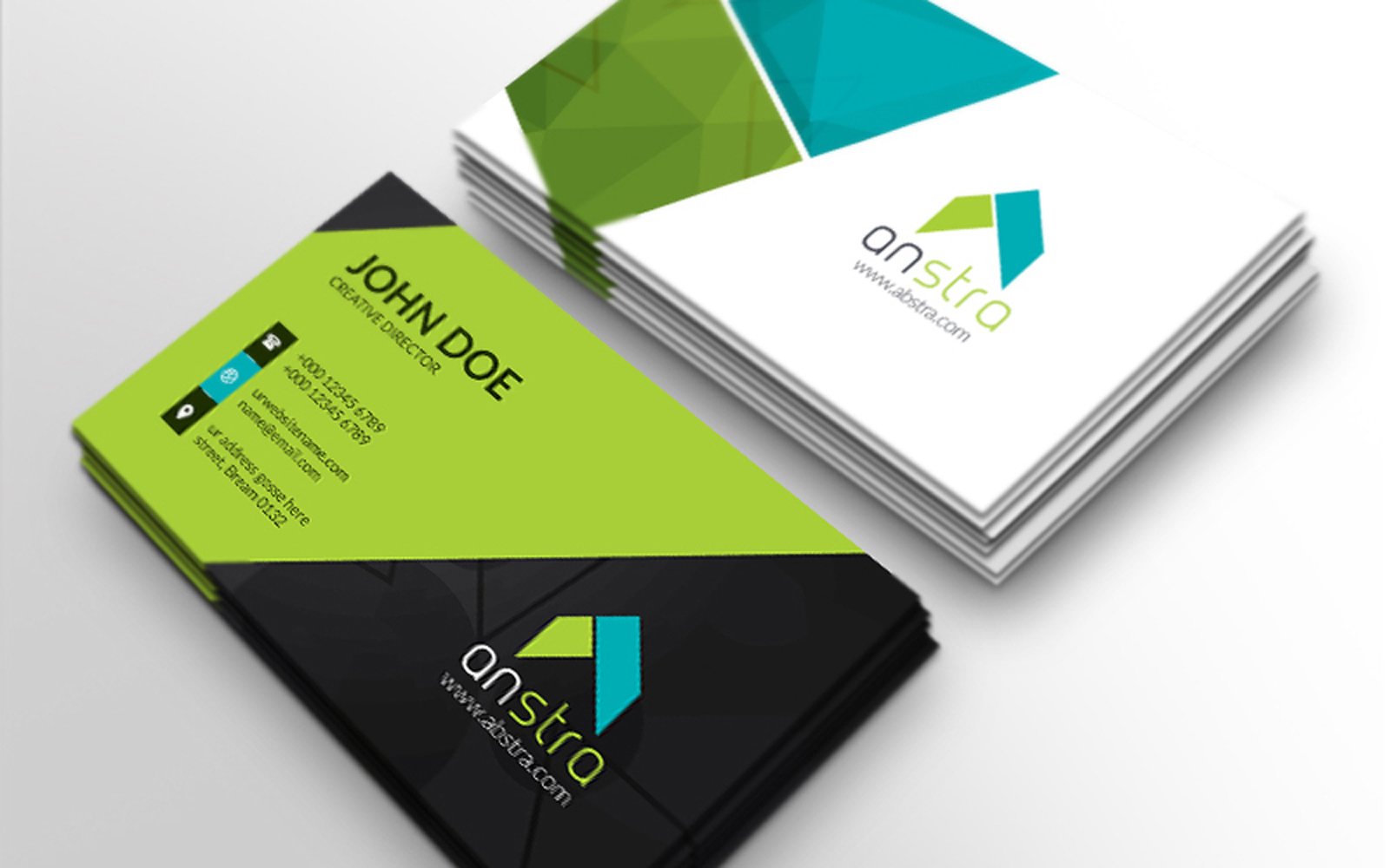 Template #101352 Bizcard Biz-card Webdesign Template - Logo template Preview