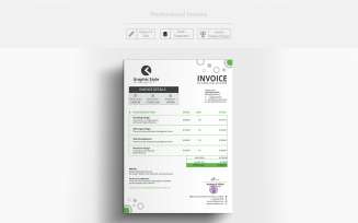 Professional Invoice - Corporate Identity Template