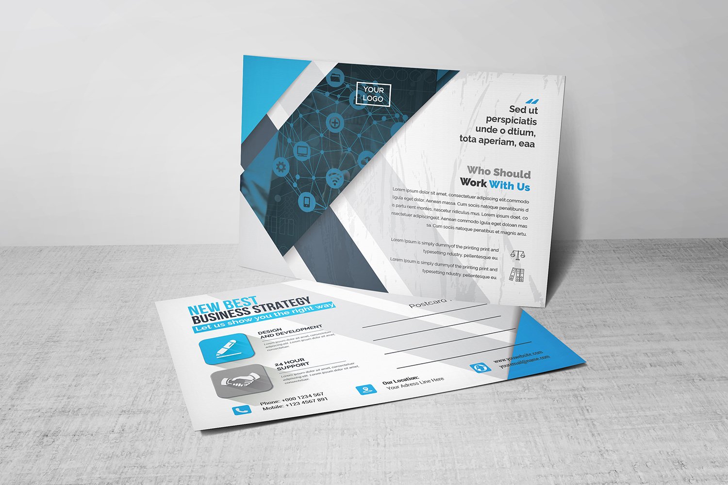 Template #101448 Design Flyer Webdesign Template - Logo template Preview