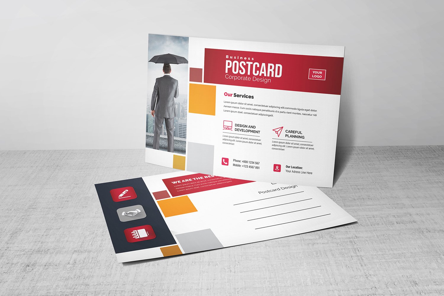 Template #101456 Design Flyer Webdesign Template - Logo template Preview