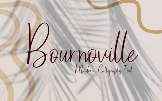 Bournoville Font