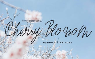 Chery Blossom Font