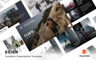 EGIER - Adventure and Travel PowerPoint template