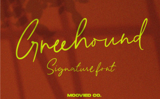 Greenhound Font
