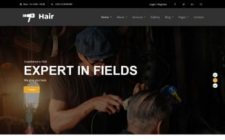 Hair - Barber HTML5 Template
