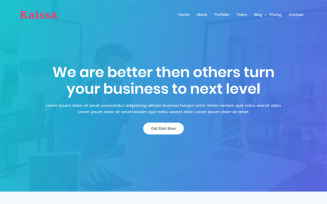 Kaissa - Digital Agency WordPress Theme