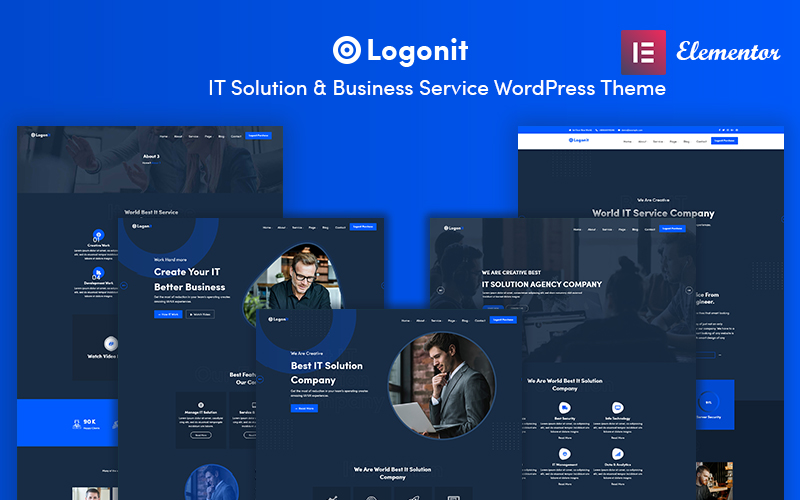 Logonit - IT Solutions & Business Service WordPress Theme
