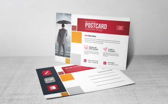 Modern Postcard - Corporate Identity Template