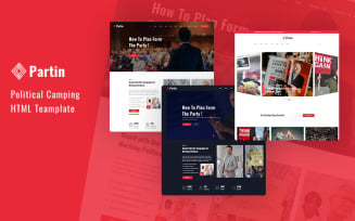 Partin - Political Campaign and Party HTML5 Responsive Website Template