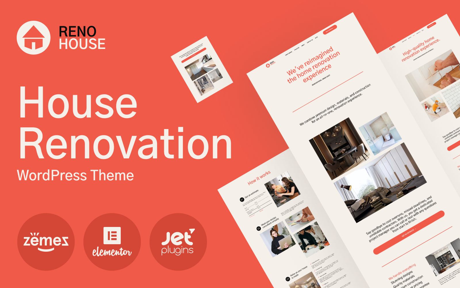 Template #101566 Theme House Webdesign Template - Logo template Preview