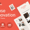 RenoHouse - Modern Construction Project Website WordPress Theme