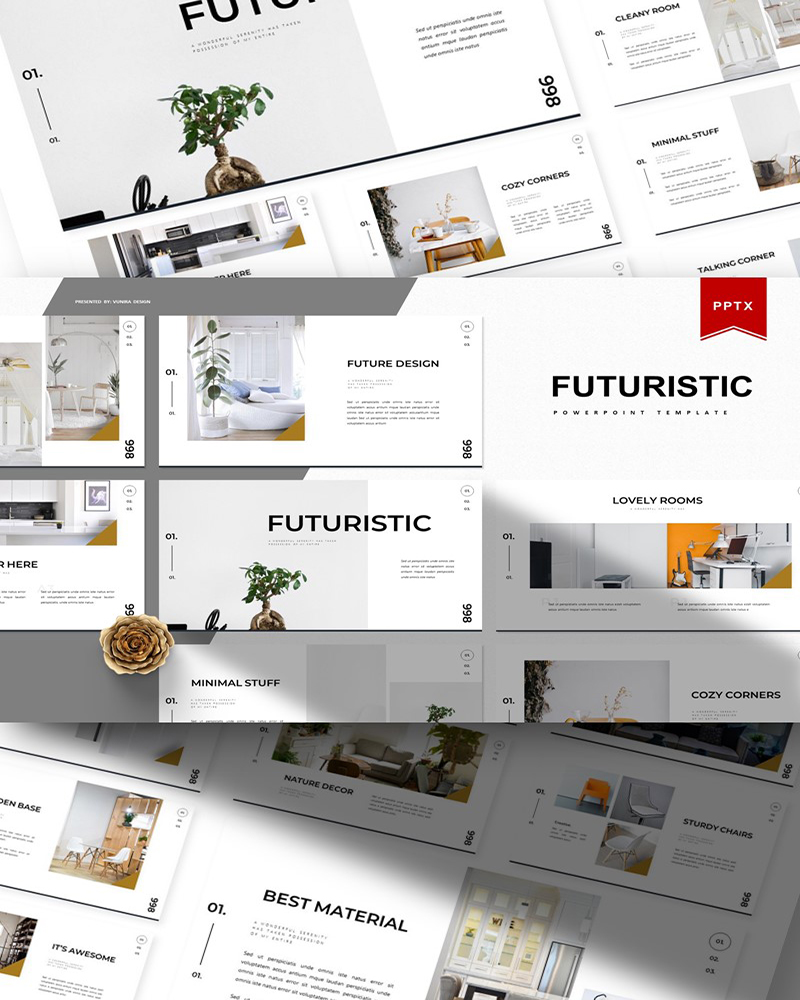Futuristic | PowerPoint Template #101581