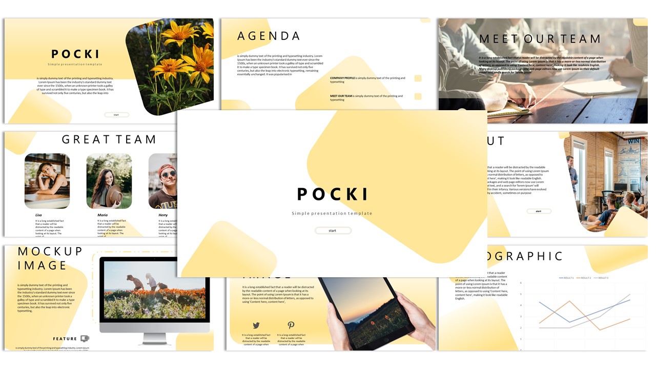 Baby Photo Album Powerpoint Templates