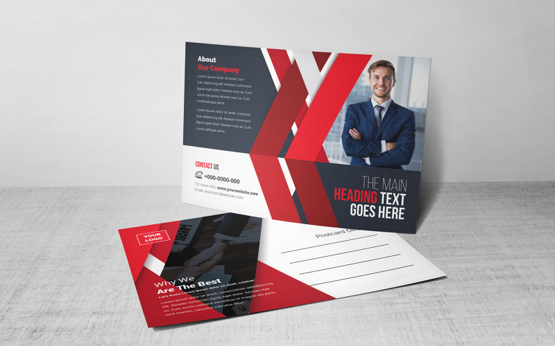 Postcard - Corporate Identity Template