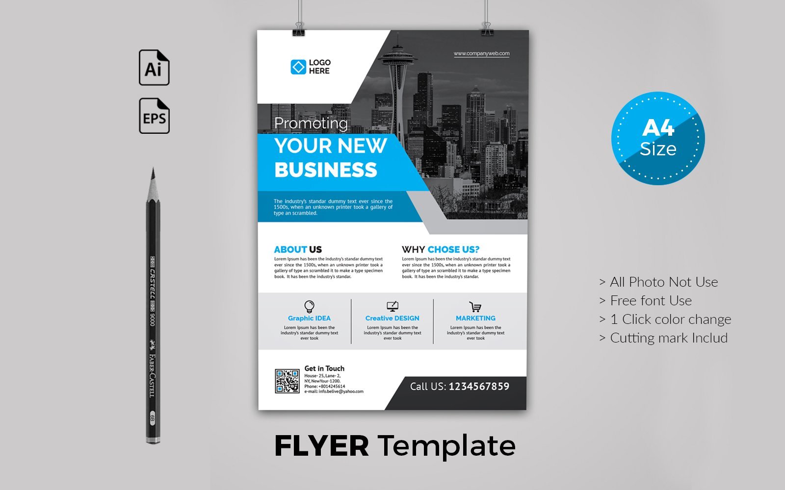 Template #101610 Business Creative Webdesign Template - Logo template Preview