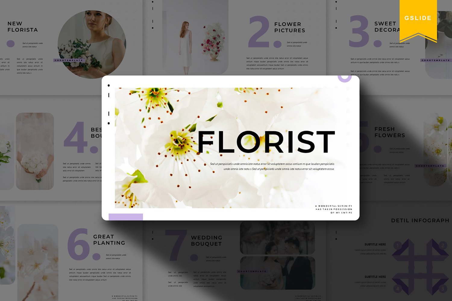 Kit Graphique #101647 Nature Floral Divers Modles Web - Logo template Preview