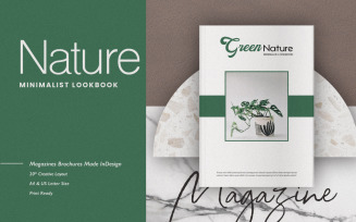 Green Nature Magazine Template