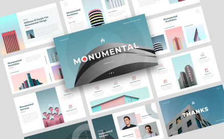 Monumental - Creative Keynote Template