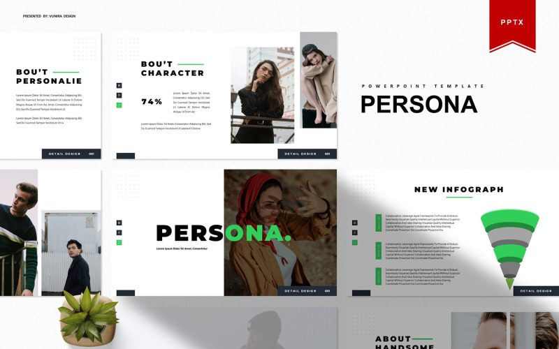Persona | PowerPoint template PowerPoint Template