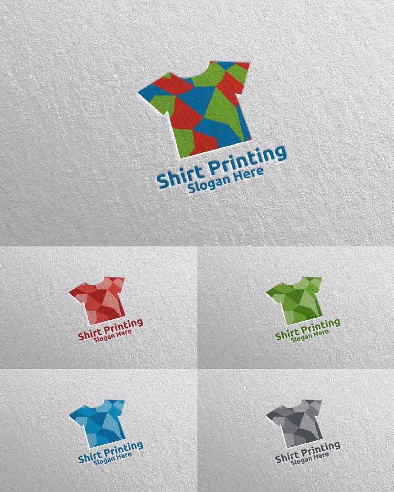 Template #101901 Shirt Logo Webdesign Template - Logo template Preview