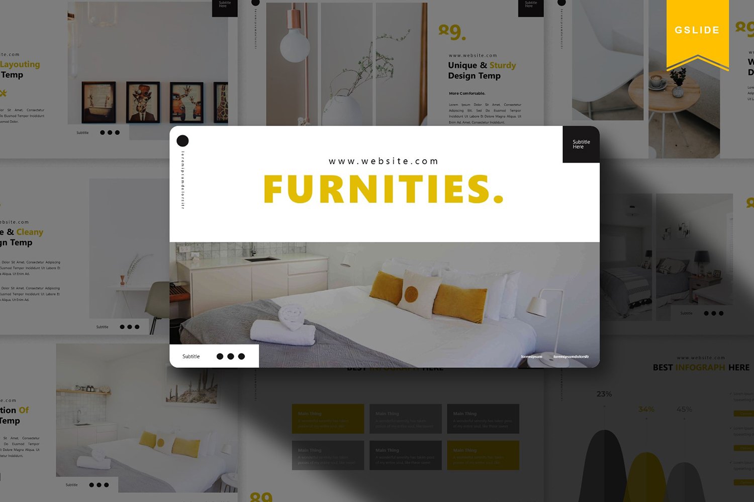 Template #101908 Furniture Interior Webdesign Template - Logo template Preview